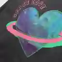 Polera Corazón de Niña Marengo Talla 4A Colloky