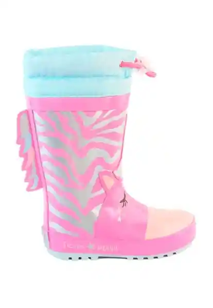 Botas de Agua Andante Niña Rosado 24 867 Ficcus