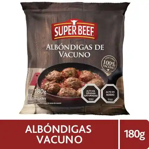 Albondigas de Vacuno Superbeef