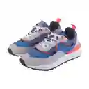 Zapatillas Urbana Niño Azul Talla 35 Pillin