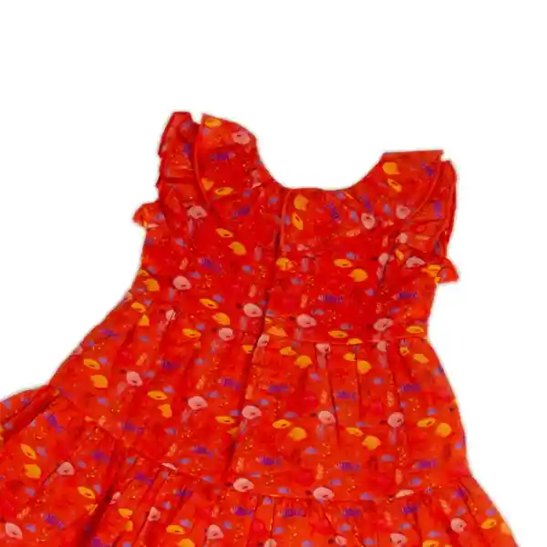 Vestido Bebe Niña Naranja Pillin 4 a