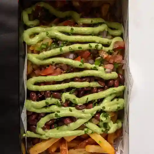 Papas rancheras veganas