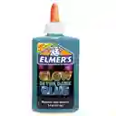 Elmers Pegamento con Brillos Glow Dark Azul