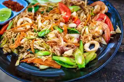 Pad Thai de Mariscos