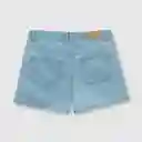 Falda Mezclilla de Niña Light Blue Talla 6A Colloky