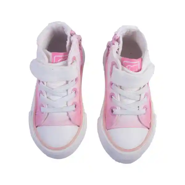 Zapatillas Bebe Niña Rosado Pillin 20