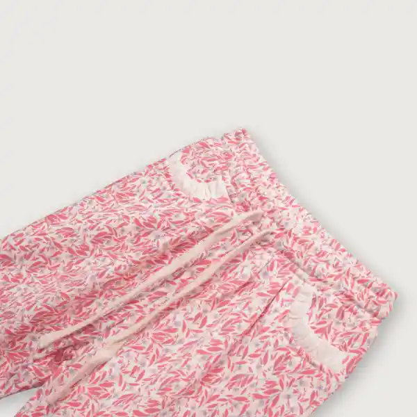 Pantalon Buzo Niña Print Frutilla Talla 2A Opaline