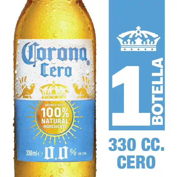 Corona Cero Cerveza Sin Alcohol 330 cc