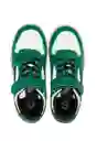 Zapatillas Urbana Cordón W24 Niño Verde 30 928 Ficcus