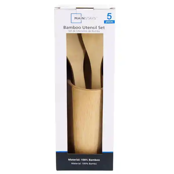 Set Utensilio Bamboo