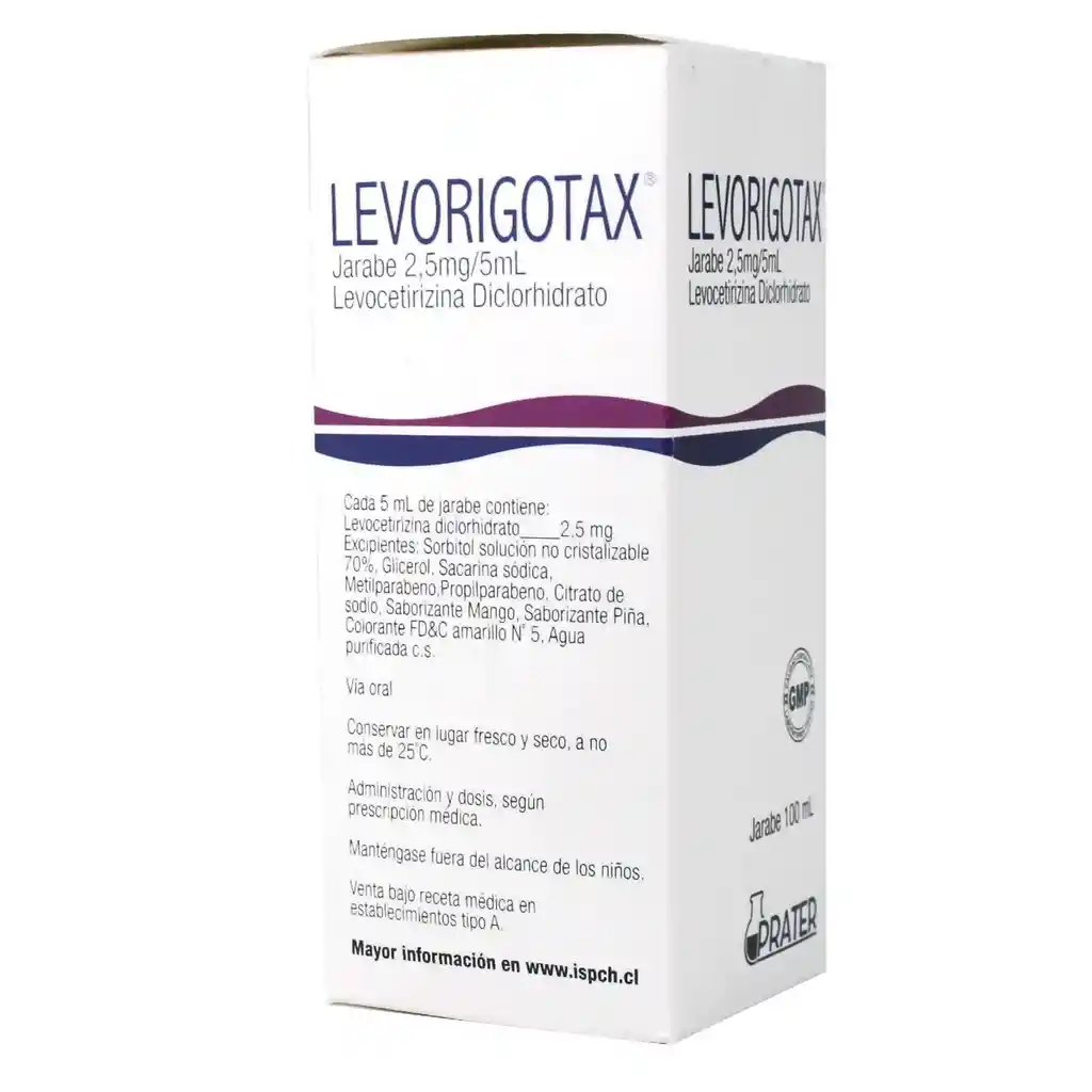 Levorigotax Jarabe (2.5 mg/5 mL)