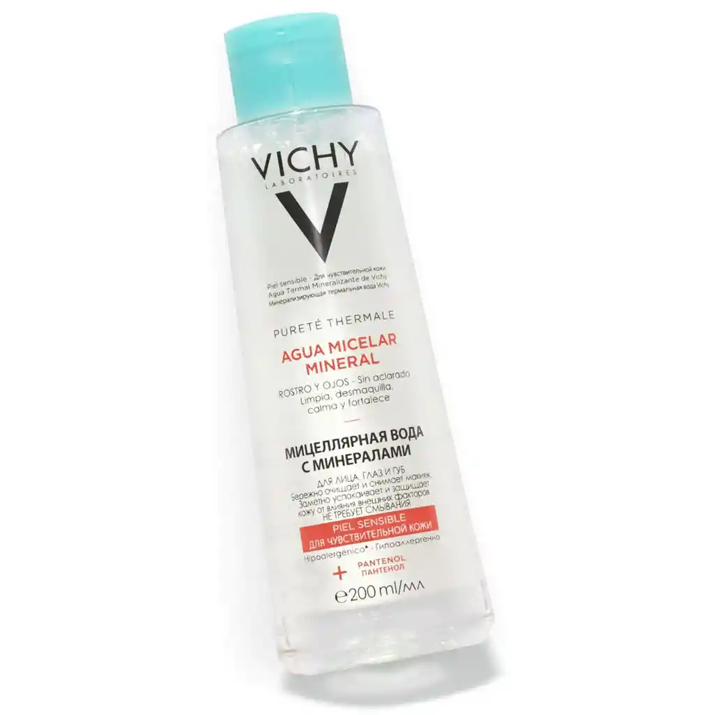 Vichy Purete Thermale Agua Micelar Mineral Piel Sensible