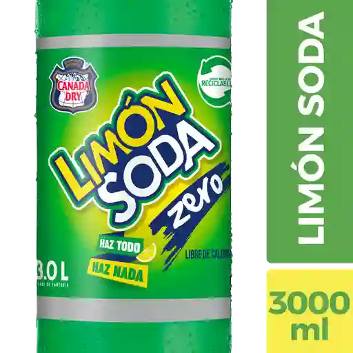 Canada Dry Limón Soda Bebida Gaseosa