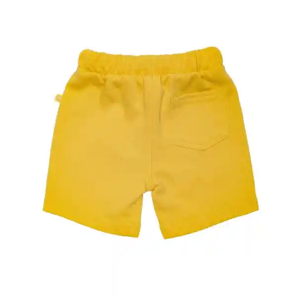 Bermuda Bebe Niño Amarillo Pillin 4 a