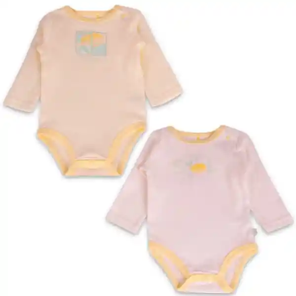 Set Body Bebé Unisex Multicolor Talla 1 M Pvy203-23Sur Pillín