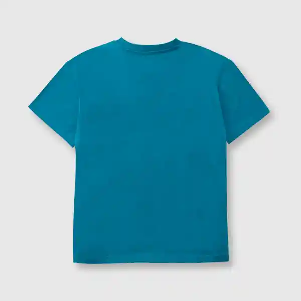 Polera T-Rex de Niño Petróleo Talla 12A Colloky