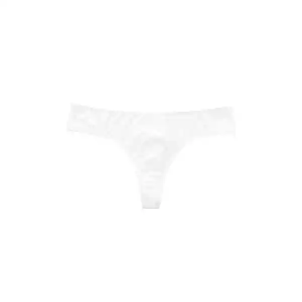 Bikini Calzón Colales Culote Blanco Talla L Samia