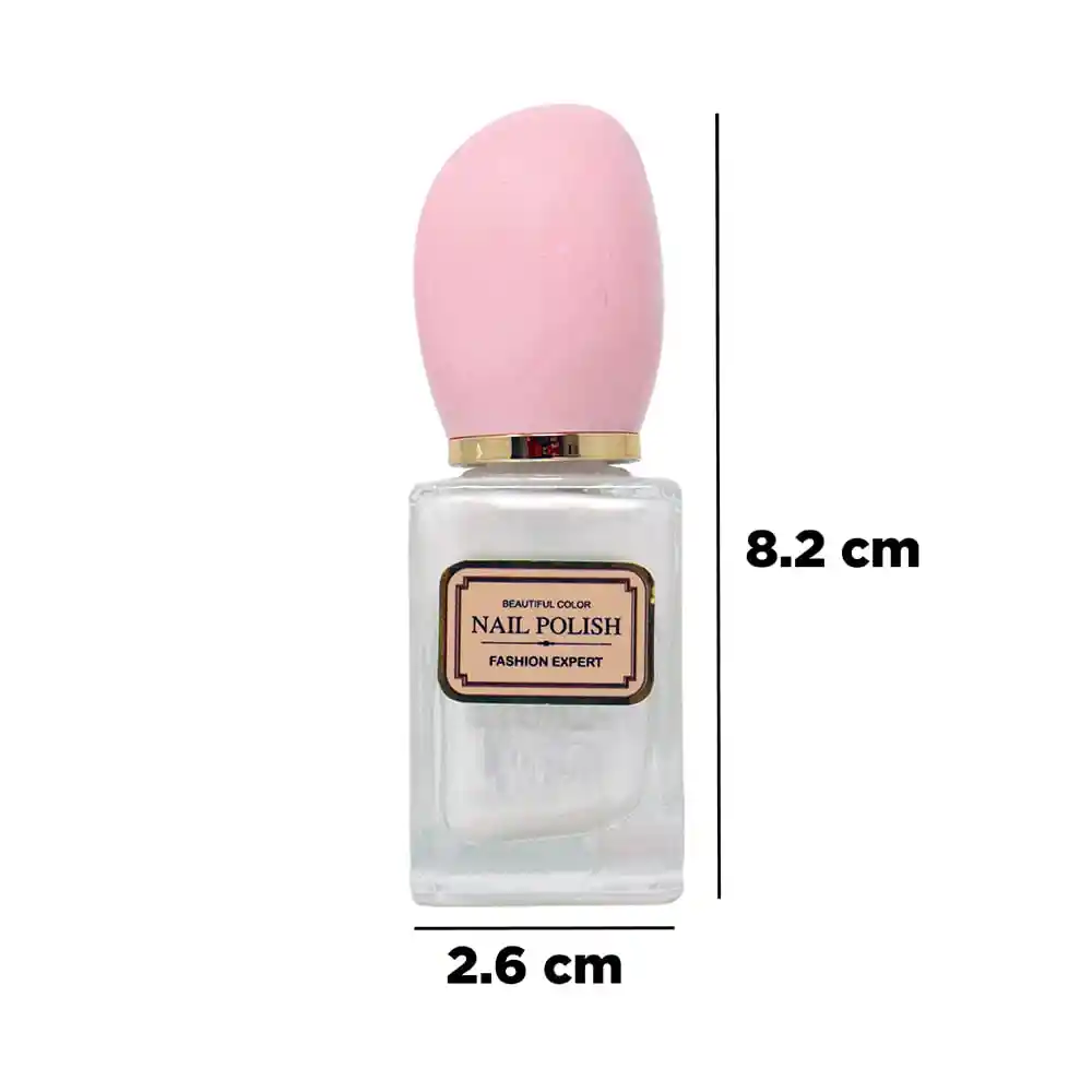 Miniso Esmalte Para Uñas Blanco 15 mL