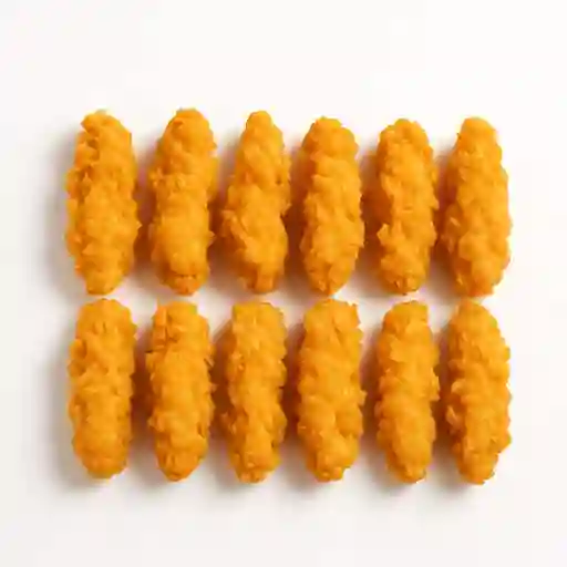 Tiras de pollo frito