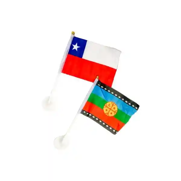 Fiestamania Bandera Chilena y Mapuche 490423