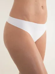 Calvin Klein Tanga Invisible Pt Blanco M D3428