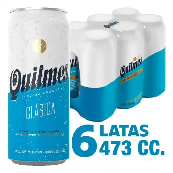 Quilmes Cerveza Clásica Rubia