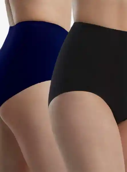 Flores Pack Calzón Control Negro XL 4120