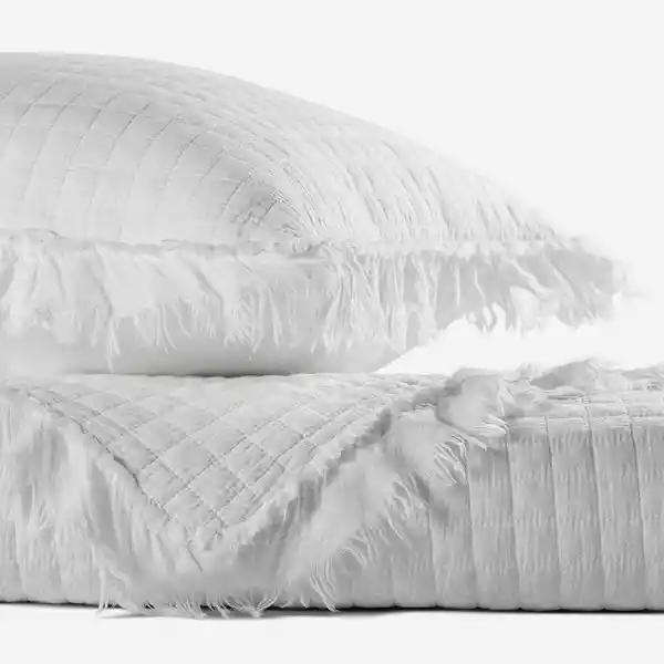 Cubrecama Stone 2 Plazas Blanco Rosen