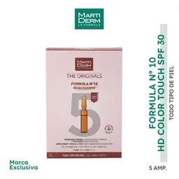 Martiderm Solución Tópica Fórmula hd Color Touch Spf 30 N10