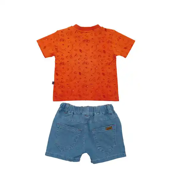 Conjunto Bebé Niño Denim Pillin 6 M