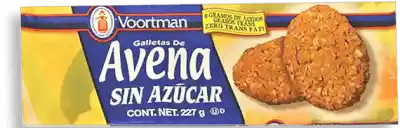 Voortman Galleta avena s/azucar 227 g