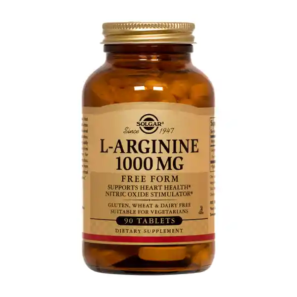  SOLGAR Suplemento Dietario Larginine Arginina (1000 Mg) 