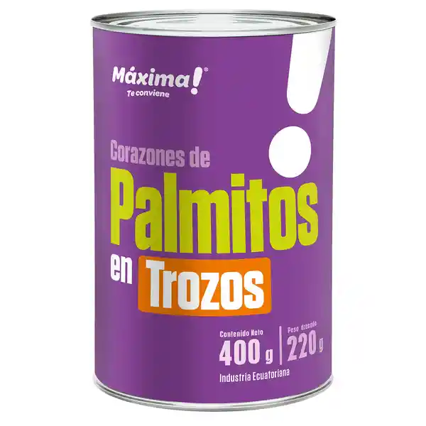 Máxima Palmito Trozos