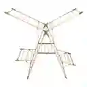 Tendedero Metálico Horizontal Plegable de Piso 156 x 61 x 99 cm