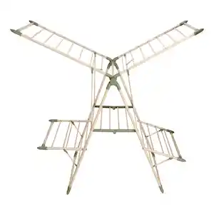 Tendedero Metálico Horizontal Plegable de Piso 156 x 61 x 99 cm