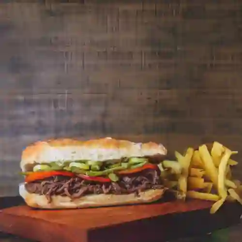 Sándwich Carne Mechada Chacarero