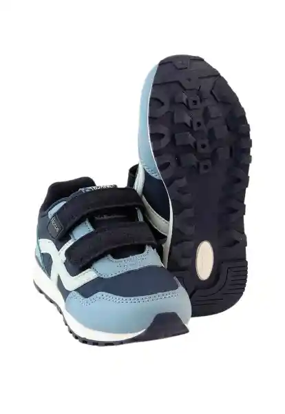 Zapatillas Sport 2 Velcros Andante Niño Azul 22 885 Ficcus