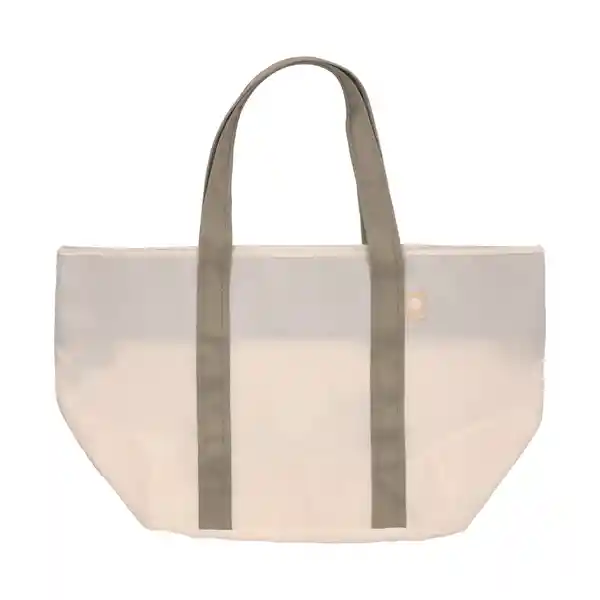 Bolso Para Playa de Tela Beige