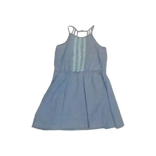 Vestido Niña Azul Pillin 12