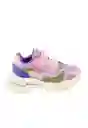 Zapatillas Sport Velcro W24 Niña Morado 34 907 Ficcus