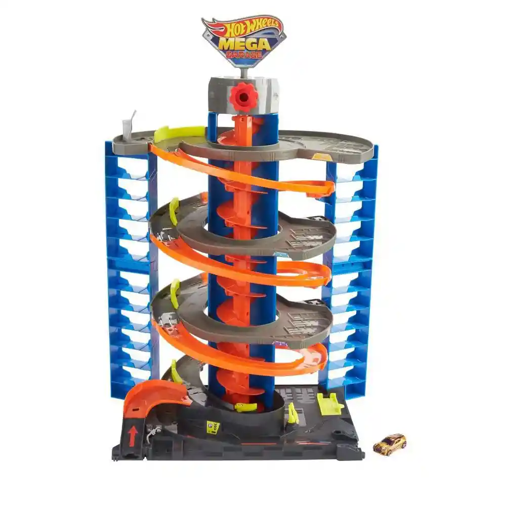 Hot Wheels Juguete City Mega Garaje
