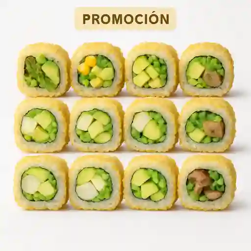 Promoción - 40 Piezas Tempura Veganas