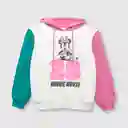 Polerón Minnie de Niña Off White Talla 8A Colloky