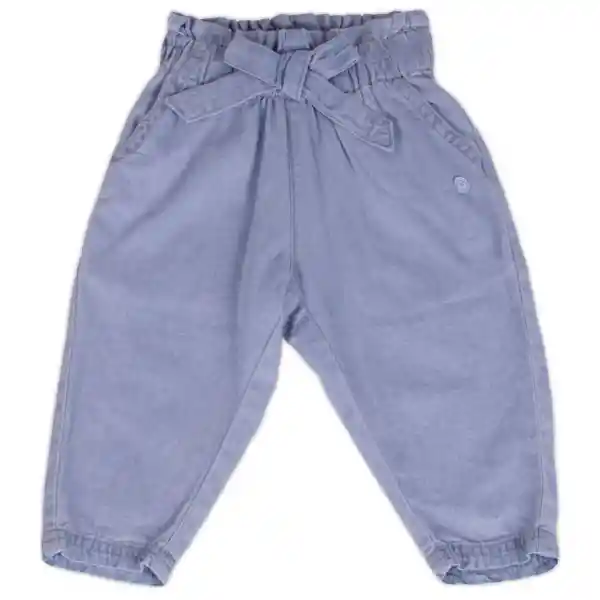 Jean Bebé Niña Denim Talla 6 M Pillín