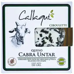 Callaqui Queso de Cabra para Untar Ciboulette