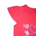 Polera Bebe Niña Coral Pillin 24 M