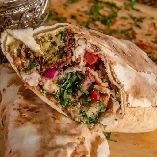 Shawarma Especial Khalifa y 2 Salsas
