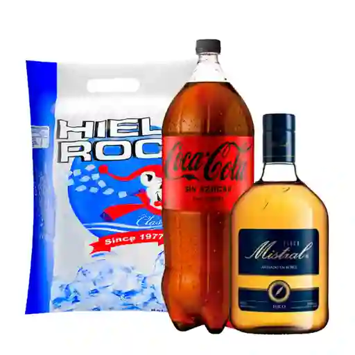 Combo Mistral Añejo & Coke 3 L