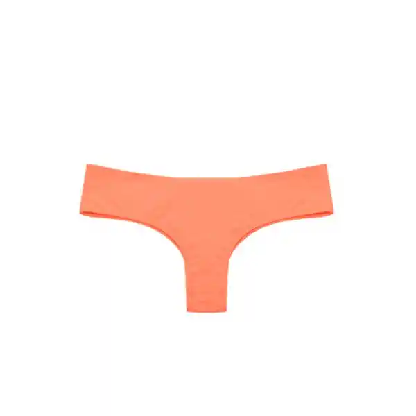 Bikini Calzón Con Pinza Trasera Color Naranja Talla S Samia