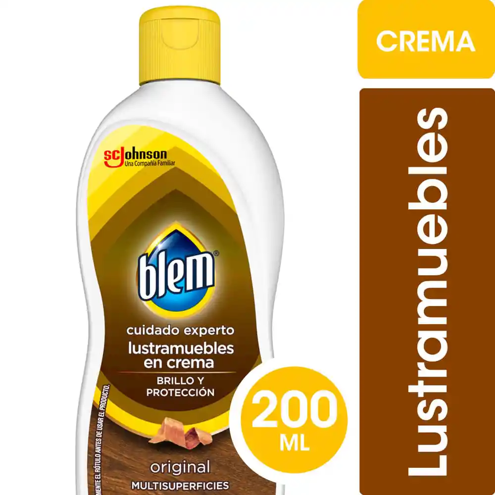 Lustramuebles Blem Original en Crema 200ml